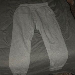 Grey sweat pants